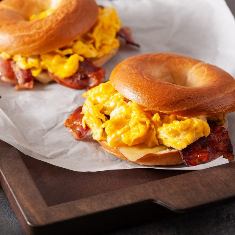 Fresh Bagels and Breakfast Made Daily