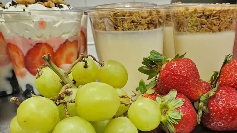 Yogurt Parfait with Granola.