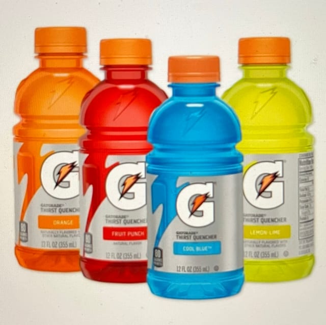 Bottle Gatorade.