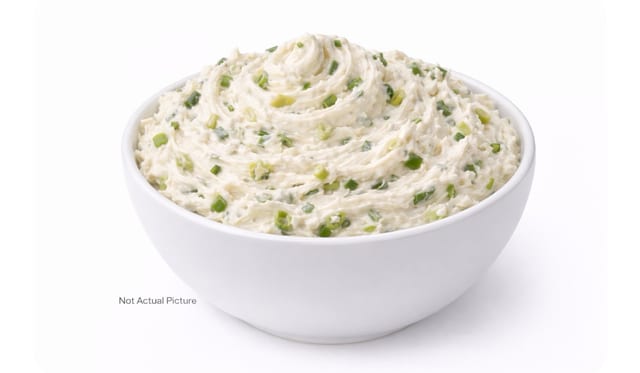 Scallion Cream Cheese on a Bagel.